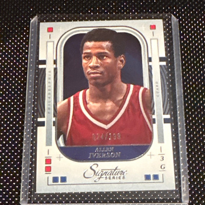 Panini 2025-26 Signature Series Basketball Allen Iverson #89 Serial #199/199