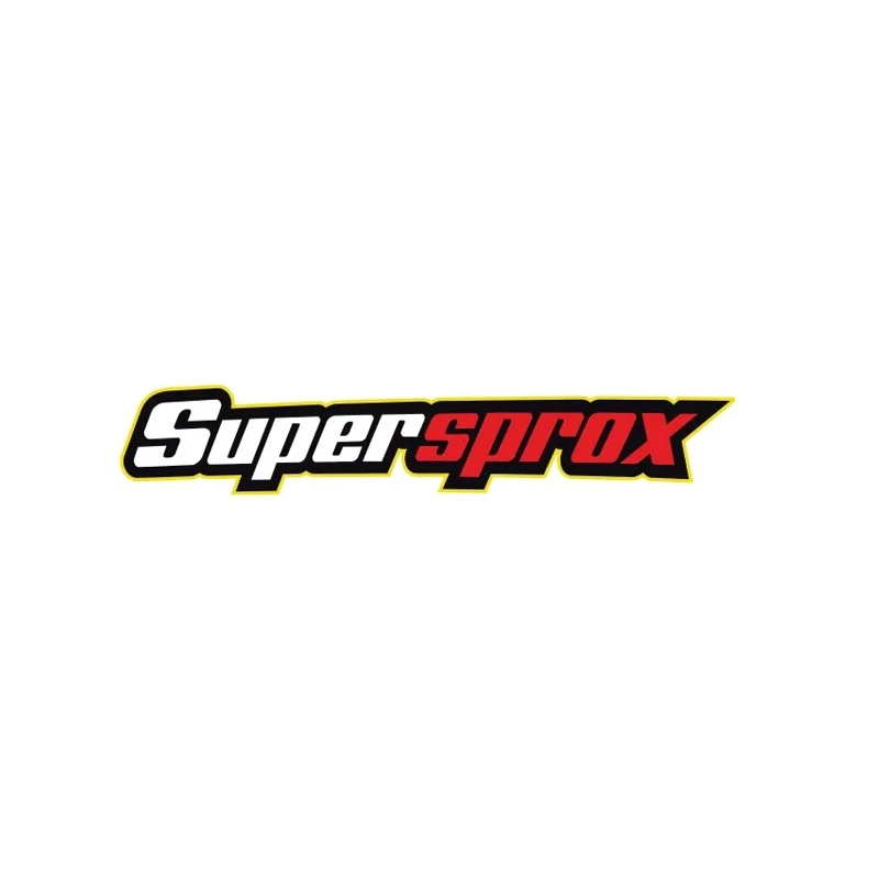 New SUPERSPROX Front & Rear Sprocket Kit For YAMAHA GTS1000A 1000cc - Imagem 3 de 4