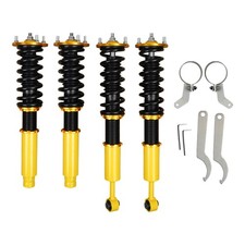 Kit Sospensioni Adj Coilover per Honda Accord 03-07 TSX 04-08 Puntoni Ammortizzatori Oro