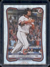 2026 Bowman Jose Ramirez #77 Bowman Vintage Logo Foil SSP