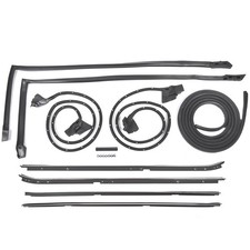 Fits for 1981-1988 Buick Regal Olds Cutlass RWD 2 Door Weatherstripping Seal Kit