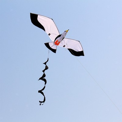 Vivid Seagull Kite Large Sea Mew Einfach zu fliegender Spaß für