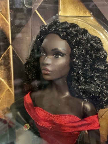 Mattel Barbie Signature Black Barbie 45th Anniversary By Kitty Black Perkins NIB - Picture 5 of 5