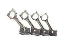 4x Original VW Motor DTS Kolben mit Pleuel 05...