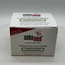 NEW SebaMed Hydrating Face Cream Fragrance Free Normal to Dry Skin 50 ml 1.7 Oz
