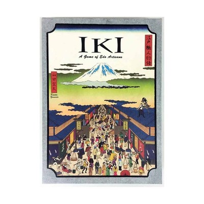Utsuroi Board Game Iki - A Game of Edo Artisans Box VG+/NM