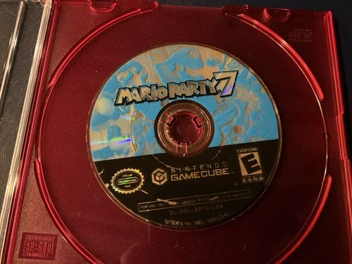 Mario Party 7 (Nintendo GameCube, 2005) Disc Only Not Working For Repair