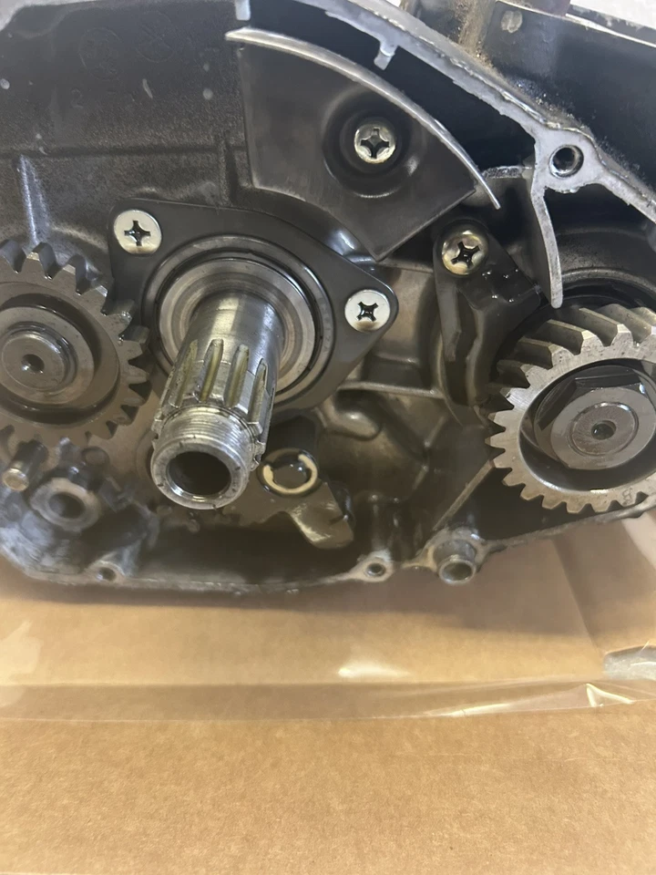 Yamaha Yz250 Yz 250 1979 estuches de motor transmisión de manivela ¡¡¡¡Bonito!!!! OEM Foto 3 de 4