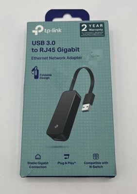 TP-Link  - Foldable USB 3.0 To RJB45 Gigabit Ethernet LAN Network Adapter