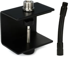 On-Stage TM03 Table Top Mic Clamp + On-Stage TMP-MSA9030-06B Value Bundle
