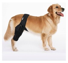 Dog Knee Brace for Torn ACL Hind Leg - Rear Leg Wrap, Universal Large Dog