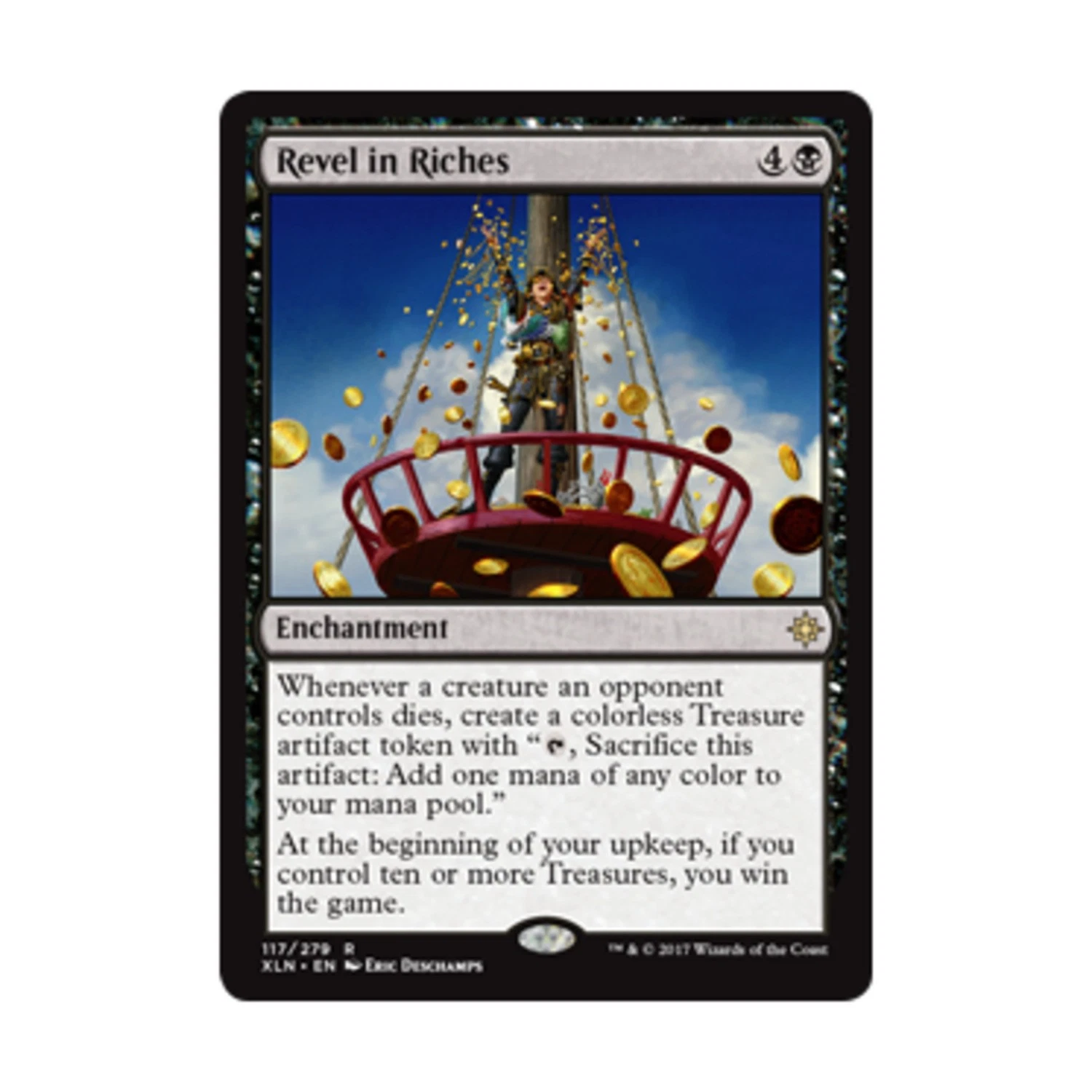 Deal for WOTC MtG Ixalan Revel in Riches (R) NM