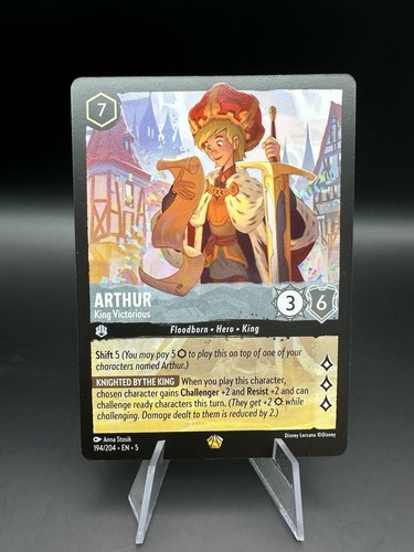 Lorcana: Arthur - King Victorious 194/204 Shimmering Skies Regular (non foil) - Bild 1 von 2