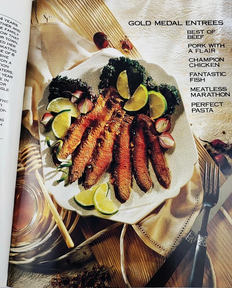 Official U.S. Olympic Training Table COOKBOOK - KRAFT ( Rare, Vintage ~ SUPERB!) - Imagem 2 de 4