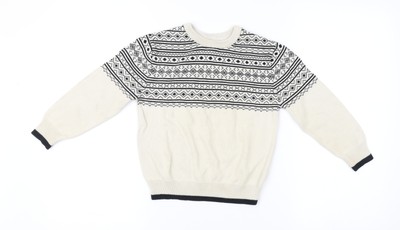 Cat & Jack Pullover Pulli Jungen beige Fair Isle XS