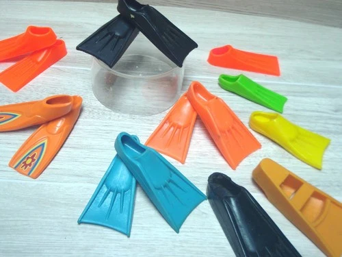 Vtg Barbie & Ken 60s-90s Doll Shoe Lot SCUBA FLIPPERS Sets & Singles HK #1