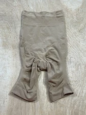 Essential Bodywear All Day Every Day High-Waisted Shaper Shorts Sz M Beige