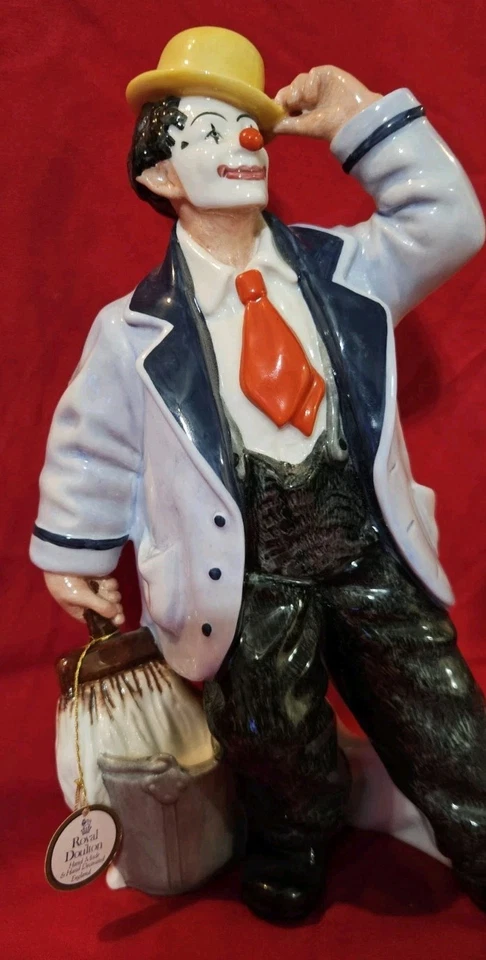 RARE VINTAGE ROYAL DOULTON CLOWN FIGURINE - SLAPDASH HN 2277 SIGNED # - Image 2 of 4