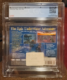 NEW Sealed GRADED CGC 10 A+ Ecco the Dolphin: Defenders Future (Sega Dreamcast)