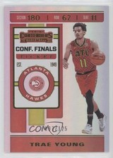 2019-20 Panini Contenders Conference Finals Ticket 97/125 Trae Young #1 00d2