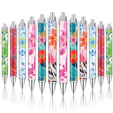 Sayglossy 42 Pcs Flower Pens Bulk Floral Ballpoint for Women MULTI