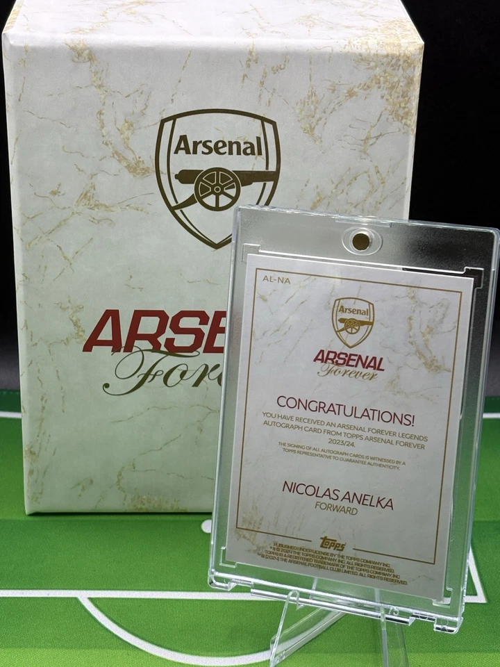 Nicolas Anelka Auto #02/15 - Arsenal Forever - France 🇫🇷 - Image 2 of 2