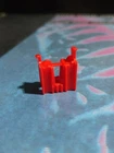Vintage 1986 MOTU Flying Fists HE-MAN Red Backpack Clip! Masters Of The Universe