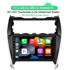 Carplay Radio For 2012-2014 Toyota Camry Back Camera Head Unit Backup Camera Isp Carplay Radio For 2012-2014 Toyota Camry Back Camera Head Unit Backup Camera Isp