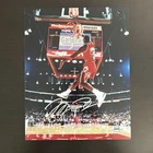 Michael Jordan Autographed 8x10 Slam Dunk Contest photo Signed