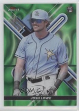 2022 Topps Finest Green Lava Refractor 26/99 Josh Lowe #5 0tw4