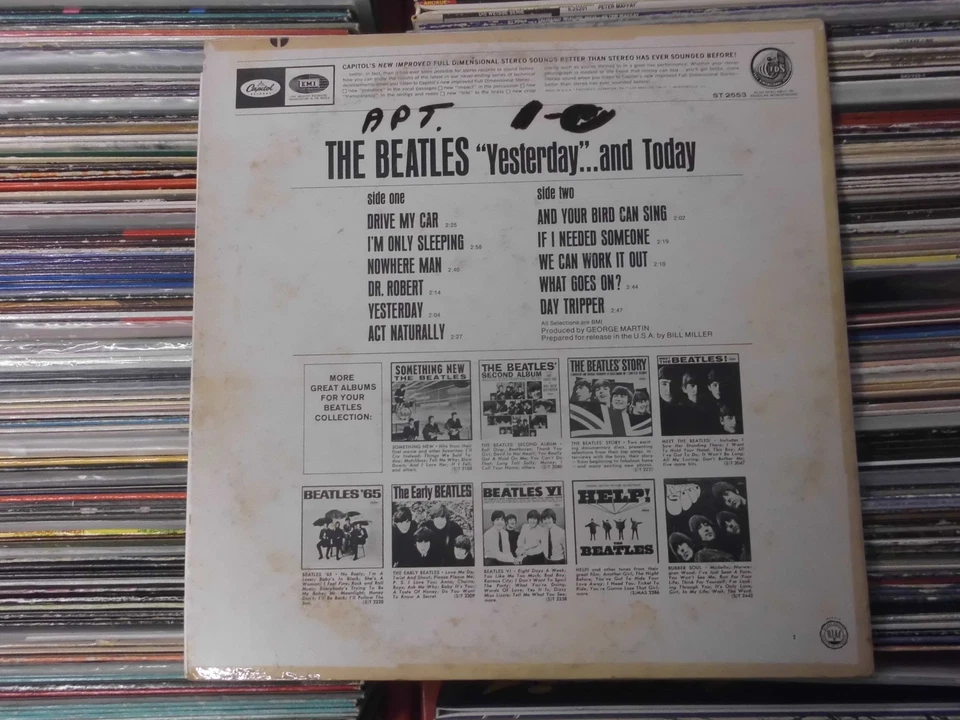 THE BEATLES LP: YESTERDAY AND TODAY (US; Capitol Records – ST 2553) - Bild 2 von 4