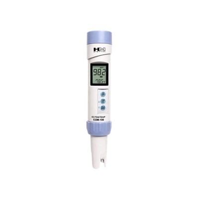 HM Digital HMDCOM100 Waterproof EC/TDS And 2.1'' x 2.9'' x 8.9'', White/Purple 