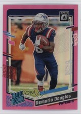 2023 Panini Donruss Optic Rated Rookie Pink Prizm Demario Douglas #300 1i3j