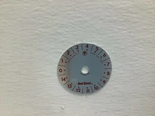 Vintage Red Devil Model 30 Paint Shaker Timer Dial Background Tag