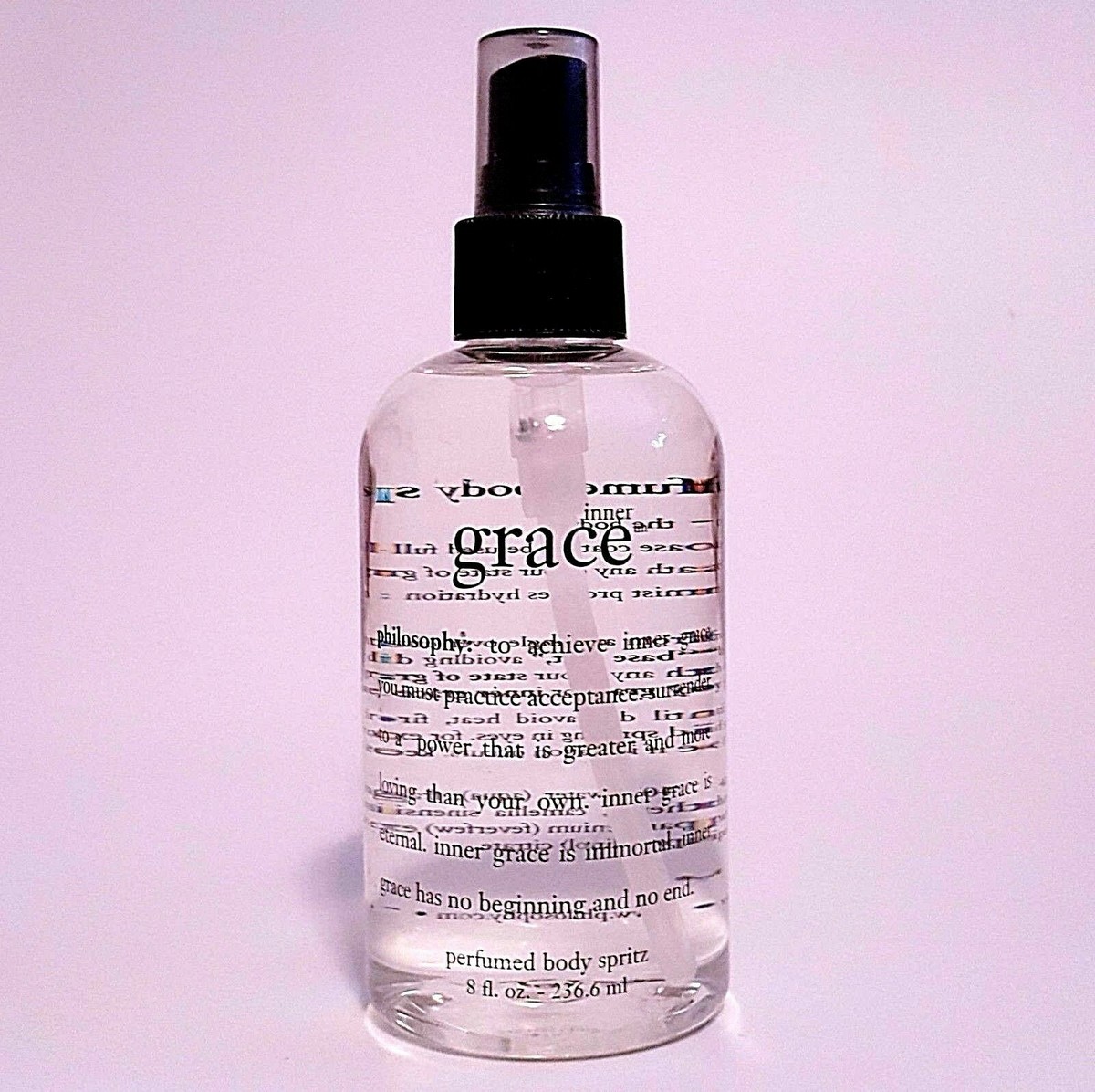 PHILOSOPHY INNER GRACE PERFUMED BODY SPRITZ 16 OZ OR 8 OZ