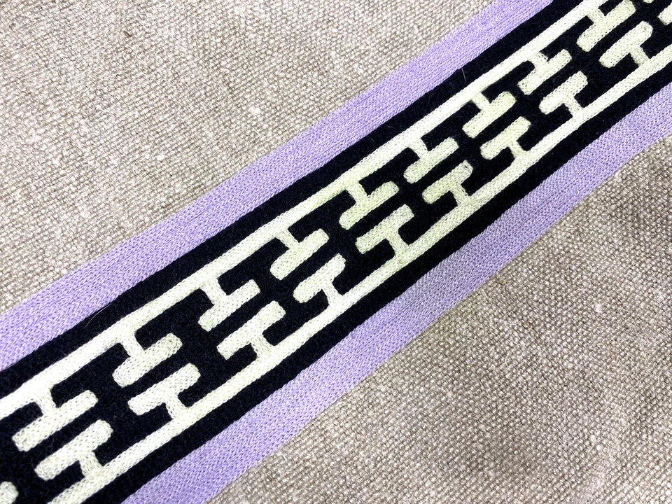 Funda de almohada lumbar Jonathan Adler 16 x 12 farsa novedad tiro pequeño lino púrpura Foto 2 de 4