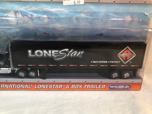 Matchbox International Lonestar & Box Trailer Metal Cab - Picture 3 of 6