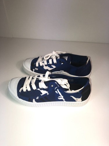 G STAR RAW ROVULC LOW CUT WOMEN SNEAKERS SHOES LACE UP CAMOUFLAGE BLUE 40 9 9.5 - Picture 6 of 12
