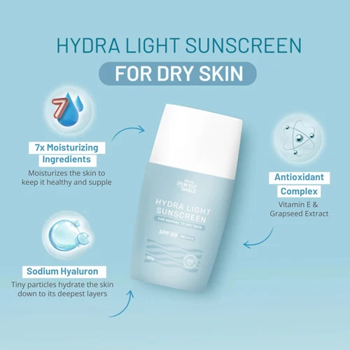 ERHA Hydra Light Sunscreen SPF50 PA++++ 30g for Dry Skin | Anti-Pollution UV - Picture 4 of 4