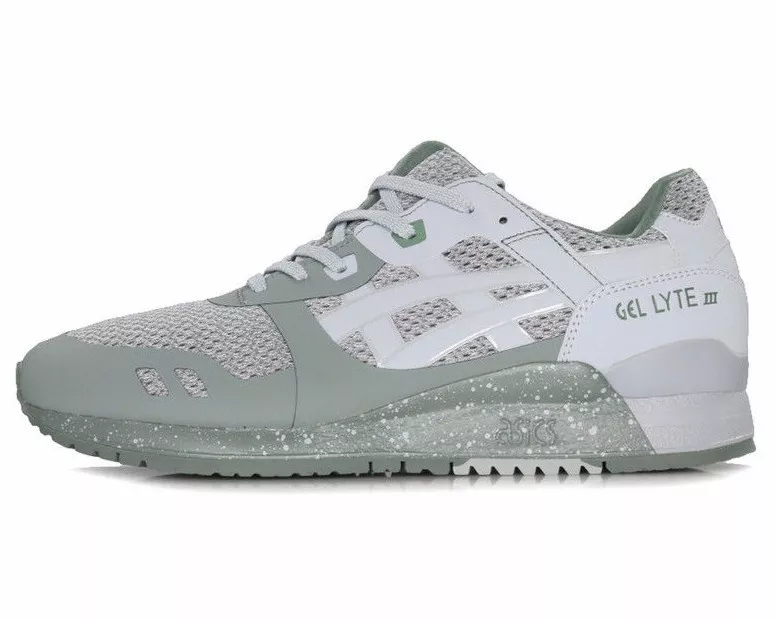 Is aan het huilen knijpen Kan niet ASICS GEL LYTE III TRAINERS - AGAVE GREEN / GREY - H715N-8196 - UK 7, 9, 10  | eBay