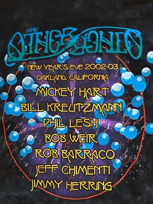 Phil Lesh Vintage The Other Ones shirt -Vintage Phil Lesh shirt name on the back