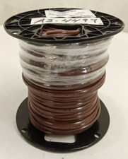 Southwire 553080407 Tstat Wire Solid Copper 18/8 Cu CL2/CMH Brown 250SpC