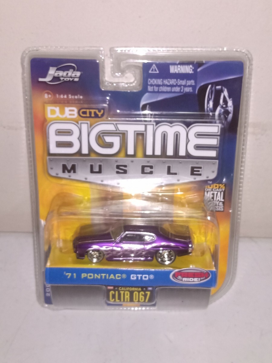 JADA TOYS 1/64 DUB CITY BIGTIME MUSCLE 1971 '71 PONTIAC GTO WAVE 6
