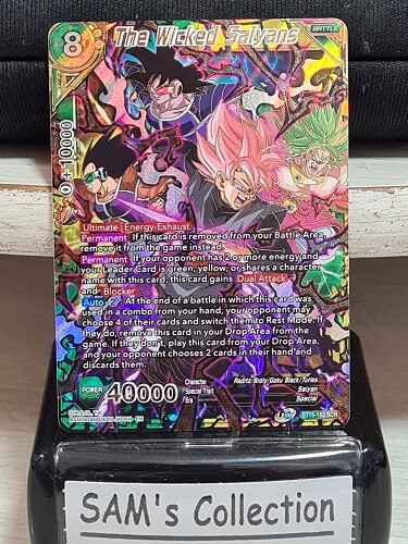 The Wicked Saiyans BT15-153 SCR Saiyan Showdown DBS | eBay