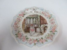 Royal Doulton Bramley Hedge The Dairy Mice Blue England Excellent