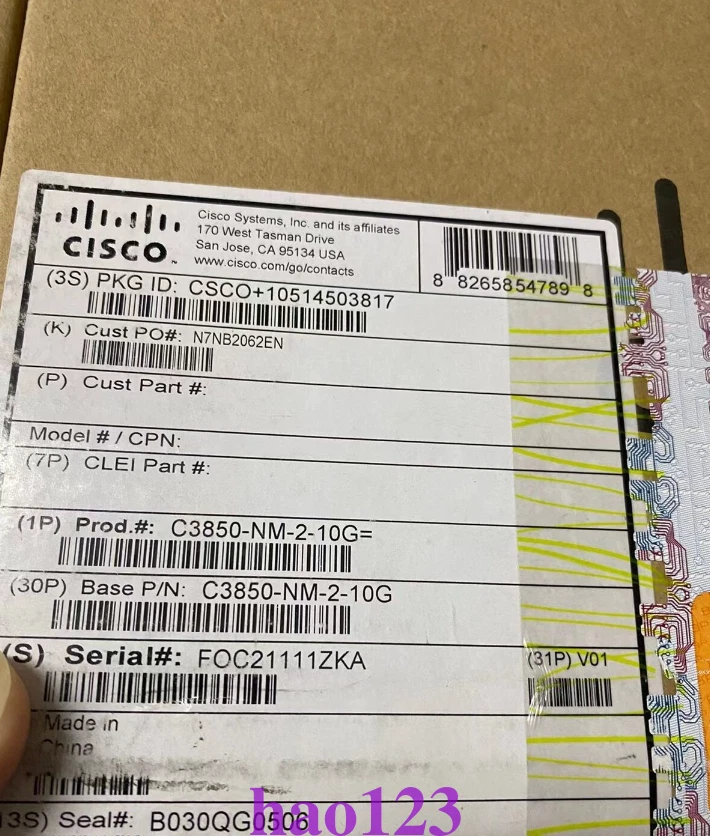 C3850-NM-2-10G CISCO network module New in box By DHL or FedEx - Image 2 of 2