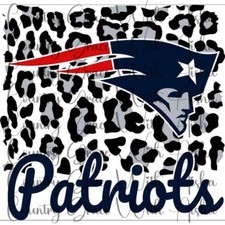 Sublimation Transfer Print New England Patriots Ready To Press Heat Transfer