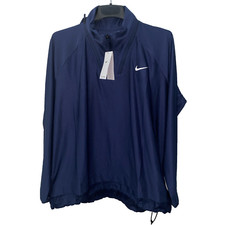 Nike Dri-Fit ADV Tour 1/4 Zip Golf Hoodie Jacket Women 2XL Navy Outdoors NWT