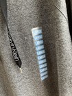 NWT Calvin Klein Hoodie Crop Women’s Large Gray New - Cotton Blend $59.50 List — photo 3