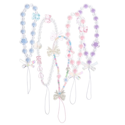 5 Pcs Mobile Phone Chain Miss Cell Lanyard Charm Bag Charms Pendants - Zdjęcie 8 z 12